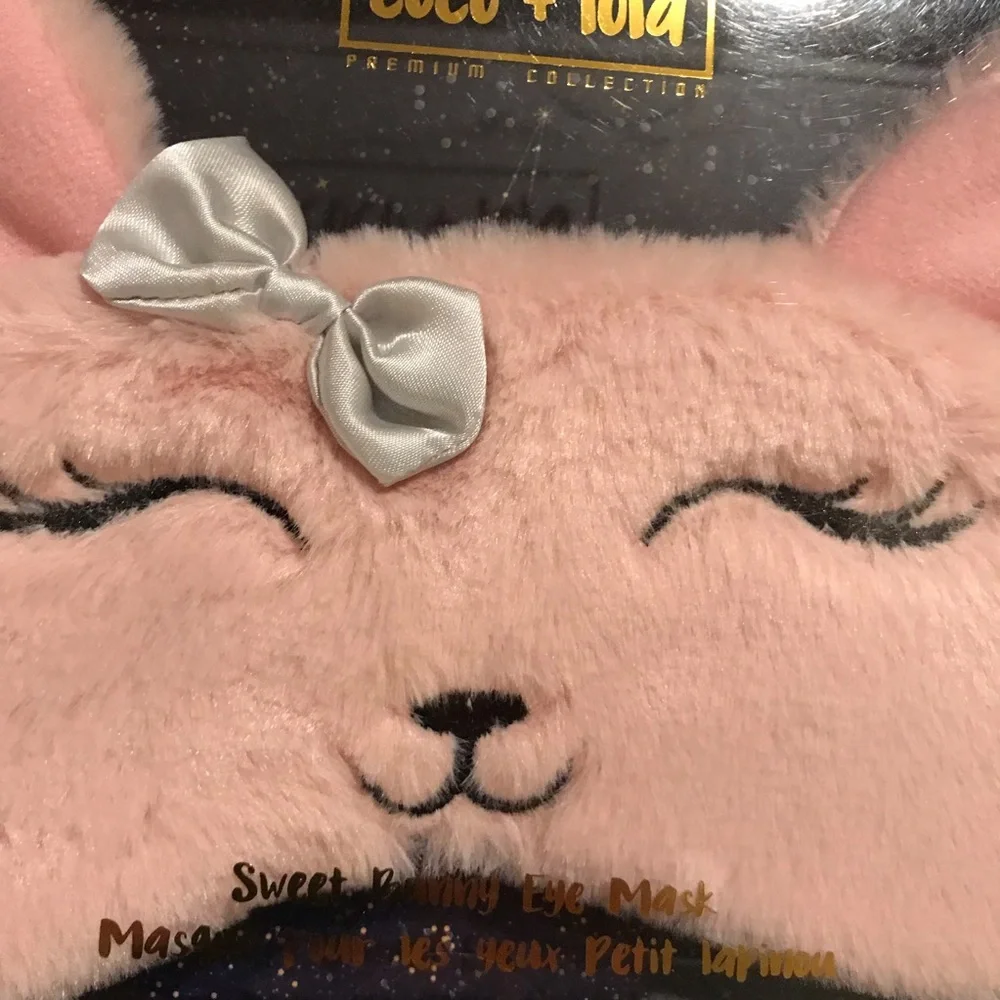 Coco & Lola Sweet Bunny Sleeping Eye Mask Pink